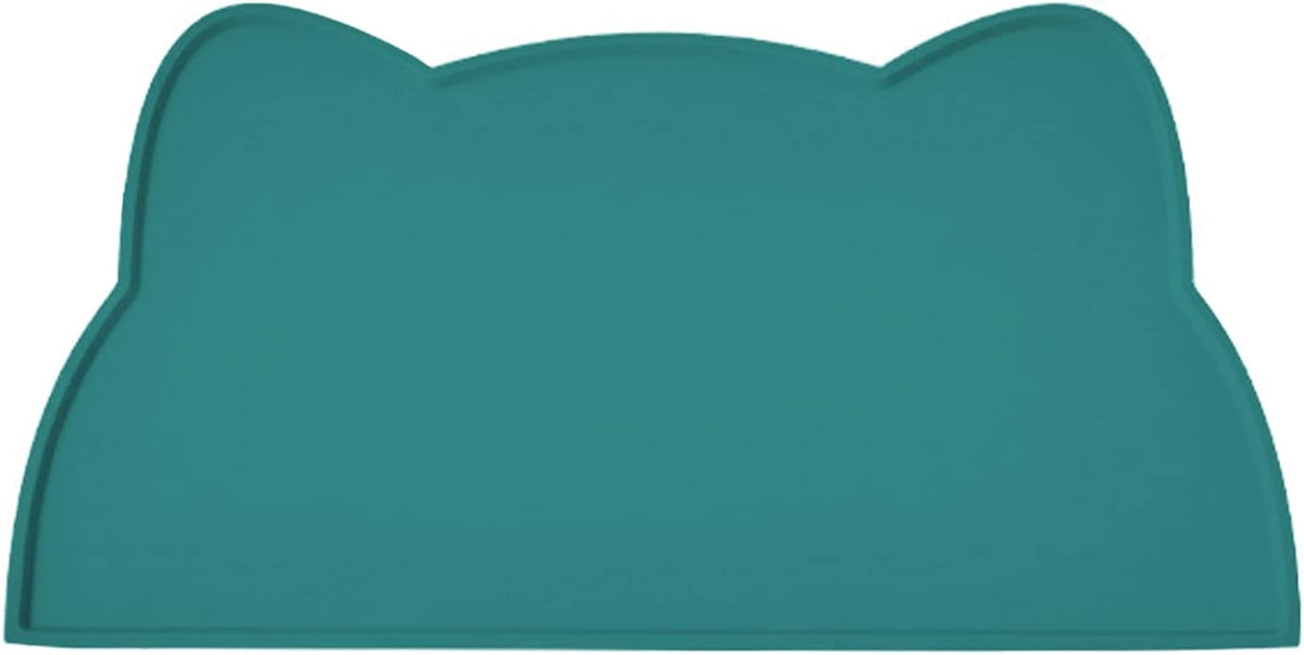 Cat Food Mat, Silicone Pet Feeding Mat for Floor Non-Slip Waterproof Dog Water Bowl Tray Cushion