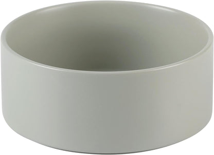Ceramic 6.1inch Non-Slip Dog Food and Water Bowl for Small & Medium Breed Dogs,Pet Bowl for