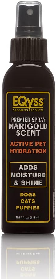 EQyss Premier Pet Spray Marigold Scent - Moisturizes & Conditions for Healthy Skin/Coat