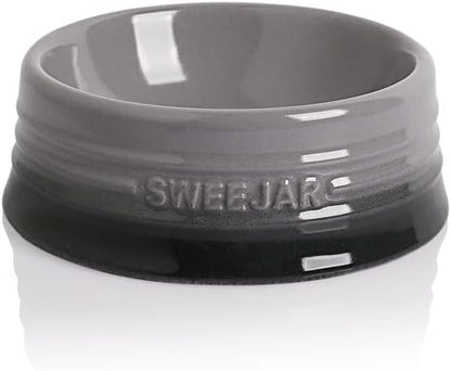 Sweejar Gradient Dog Bowl, Ceramic Dog Food Dish for Puppy and Kitten, Porcelain Pet Bowl for Food