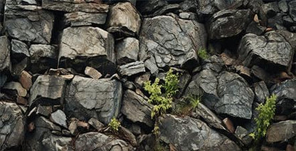 30X18IN Stone Aquarium Background, Rock Fish Tank Background, Natural Rocky Glass Terrarium