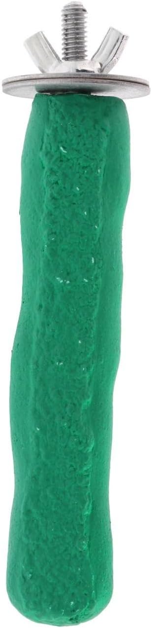 Comfort Grip Safety Perch for Bird Cages - Pedicure Perch for Birds to Keep Nails and Beaks in Top