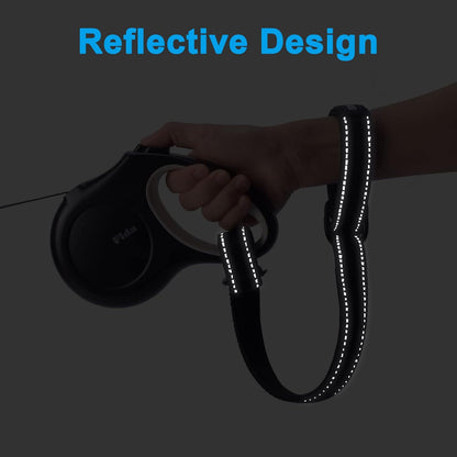 PetBonus Short Dog Leash, Safety Wrist Strap for Retractable Dog Leash, Reflective Design and