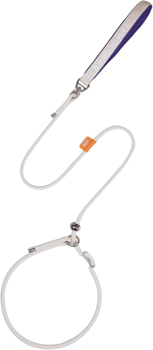 Dog Anti-Slip Leash 5FT with Metal Stopper - Durable No-Pull Training Lead for Small, Medium &