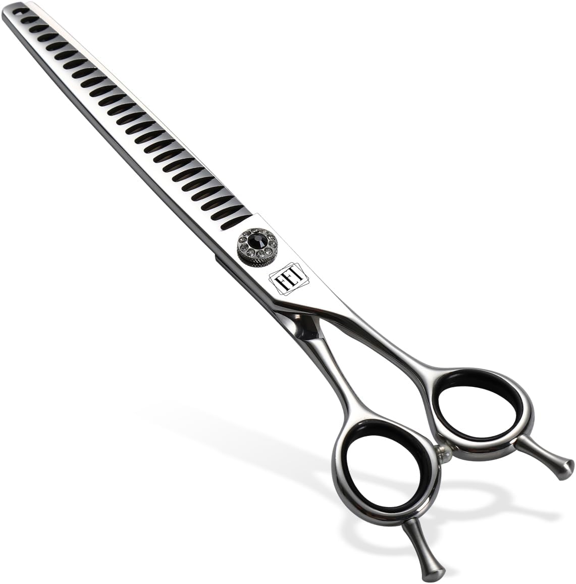 Dog Grooming Scissors: 7.5 inch Pet Chunker Shears Made Of Japanese 440C Advanced Stainless Steel
