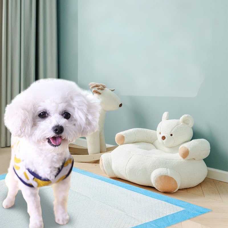 Absorbent Disposable Dog & Cat Training Pads - Large Washable Pet Supplies with Leak-Proof Design