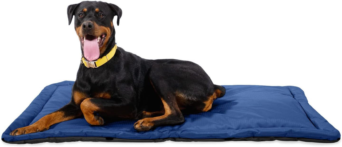 K9 Ballistics Tough Ripstop Dog Crate Pad - Durable & Machine Washable with Non-Skid Bottom and