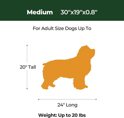 BALANCE Dog Crate Pad, Dog Foam Crate Mat Kennel Pad, Washable Water-Resistant Pet Bed Flat Dogs