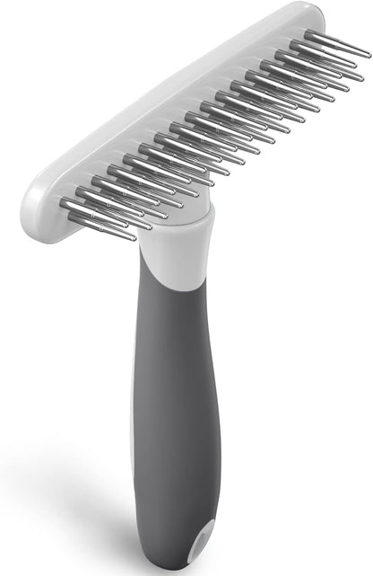 Dog rake deshedding dematting Brush Comb - Undercoat rake for Dogs, Cats, matted, Short,Long Hair