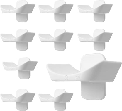 10Pcs Pinless Jump Cups Horse Competition Jump Cups 20mm Horse Jump Cups for Horse Jumper