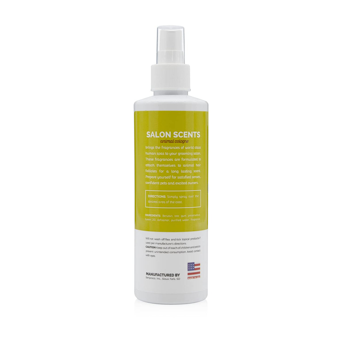 Bark2Basics Salon Scents Pet Grooming Cologne - 8 oz, Natural Professional Groomer Perfume for Dogs
