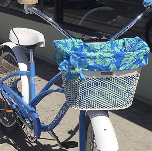 Cruiser Candy Bike Basket Liner Waterproof, Universal Fit for Most Bike Baskets, Stylish 2in1Tote