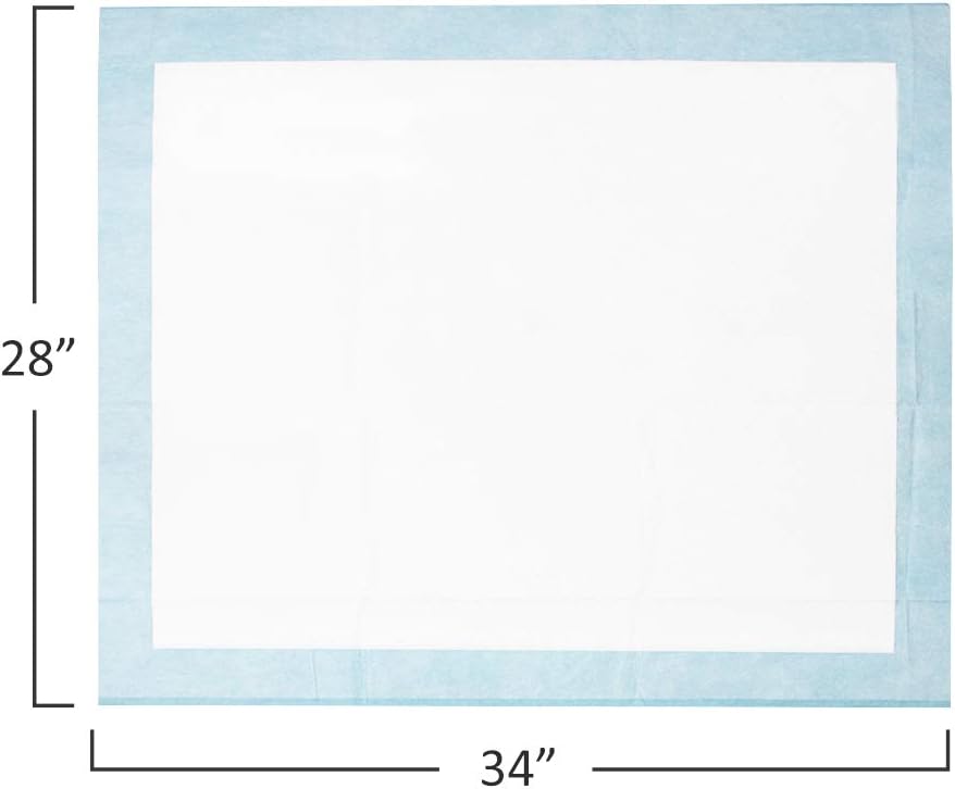 BV Puppy Pads XL 320 Count 28"x34" - Leak-Proof Pee Pads for Dogs with 6-Layer Design, Rapid Dry