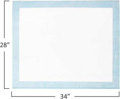 BV Puppy Pads XL 320 Count 28"x34" - Leak-Proof Pee Pads for Dogs with 6-Layer Design, Rapid Dry