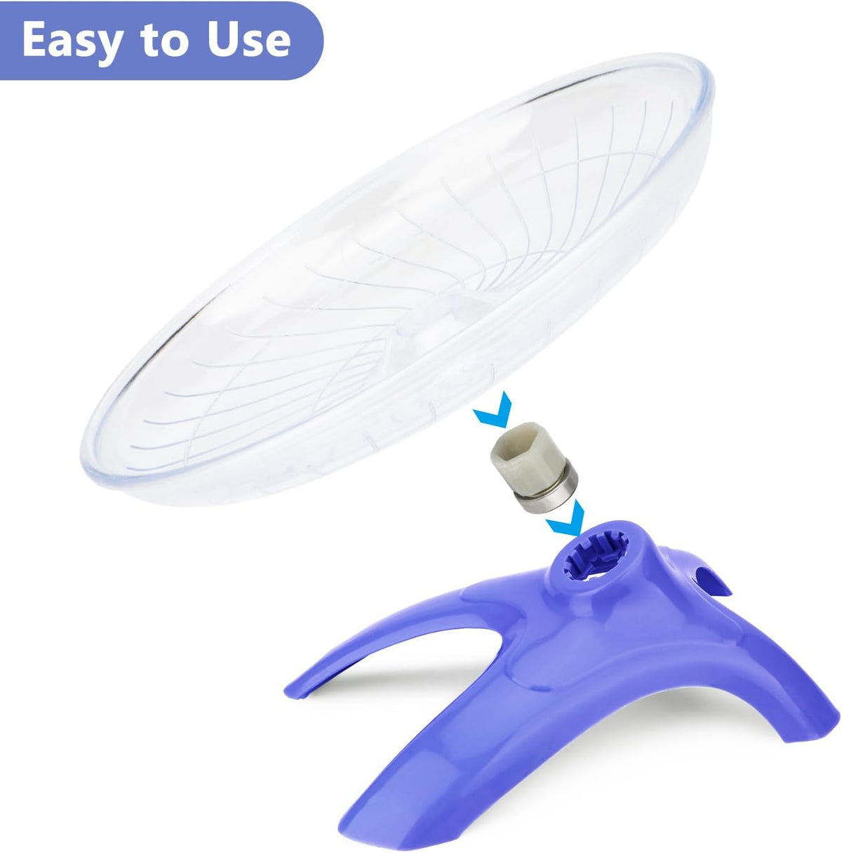 Hamster Wheel Silent Hamster Exercise Wheel Running Spinner Hamster Flying Saucer for Hamsters