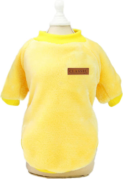 Jecikelon Pet Dog Clothes Dog Sweater Soft Thickening Warm Pup Dogs Shirt Winter Puppy Sweater for