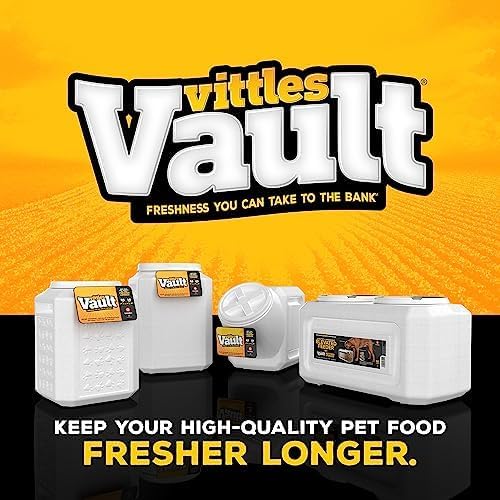 Gamma2 Vittles Vault Dog Food Storage Container with Airtight Lid, holds up to 25-30 Pounds of Dry