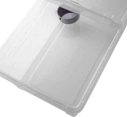OMEM Portable Reptile Terrarium Habitat for Mini Pet Houses Breathable Holes Stackable Container