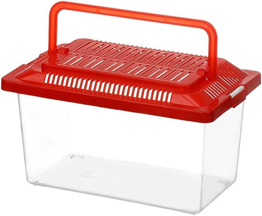 Plastic Turtle Fish Tank Handheld Aquarium Reptisoil Reptile Storage Nest Plastic Fish Bowls