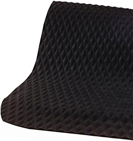 American Floor Mats Hog Heaven Premium 7/8" Black & Black Border 4' x 8' Nitrile Backed