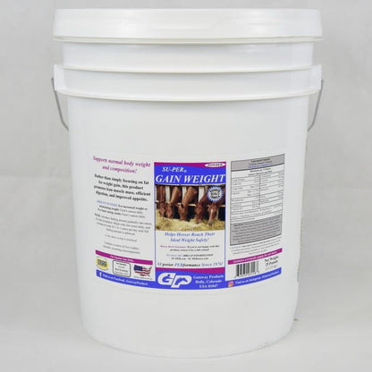 SU-PER Gain Weight for Horses - Equine Supplement Weight Gainer for Horses - Promotes Lean Muscle
