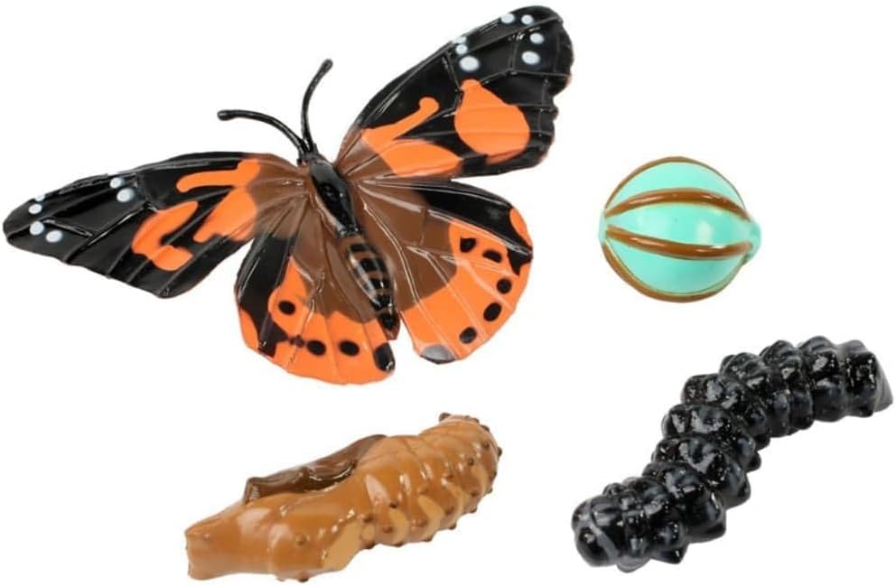 Insect Lore Bug Camp Bundle | Butterfly Kit with 1 Cup Live Caterpillars | Ladybug Land with 1 Tube