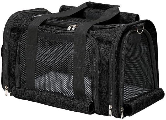 Pet Carrier Bag for Small Medium Cats Dogs Puppies up to 26 Lbs,Steel Frame Dog