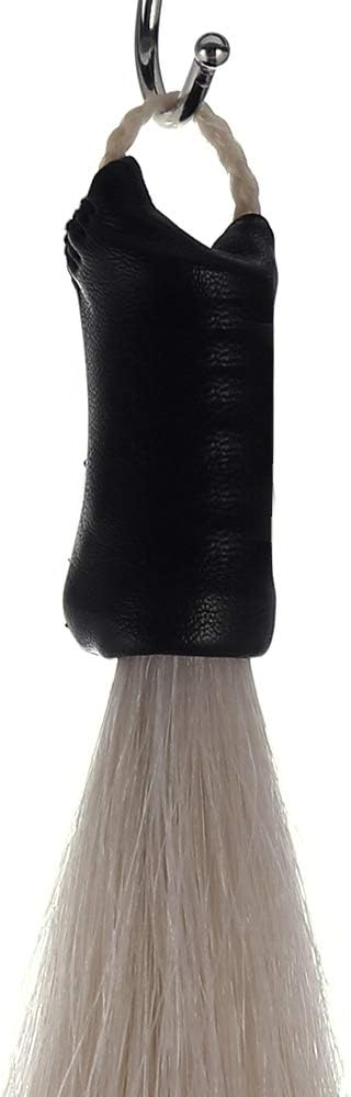 Horse Tail Extensions with Braided Horsehair Loop, Blunt Cut Bottom, 28-30 inches Long and 3/8 lb