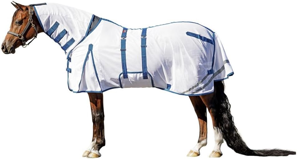 Schneiders Soft Interlock Mesh II Horse Fly Sheets | Superior UV & Insect Protection | Versatile