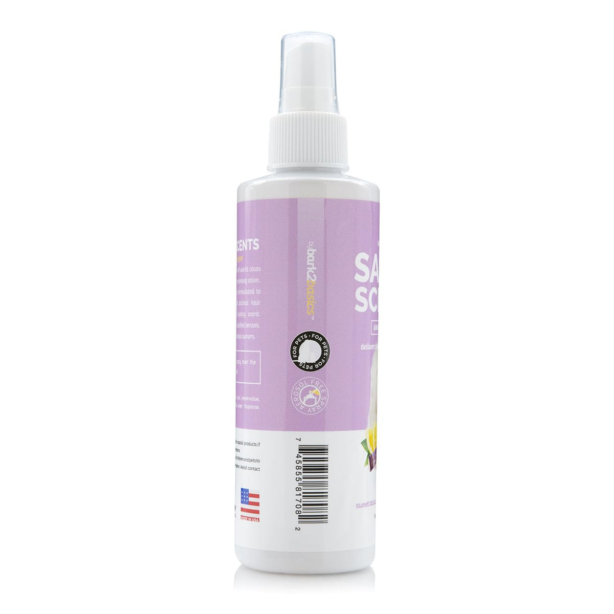 Bark2Basics Salon Scents Pet Grooming Cologne - 8 oz, Natural Professional Perfume for Dogs and
