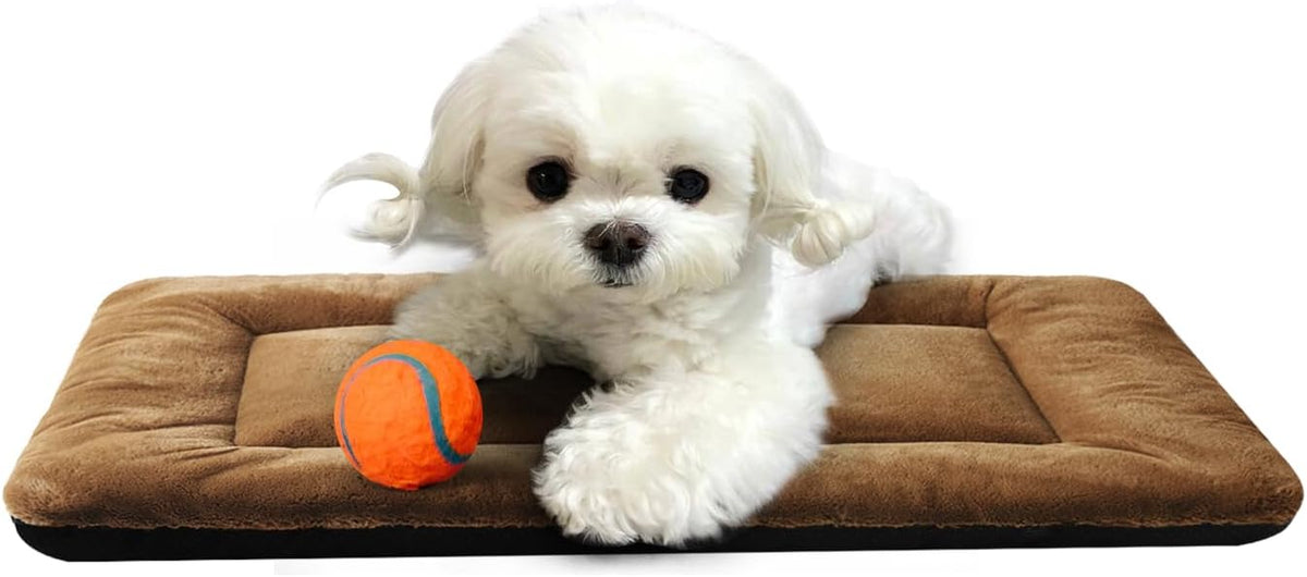 Dog Beds Crate Pad for Extra Small Dogs Ultra Soft Dog Crate Bed Washable & Anti-Slip Kennel Pad