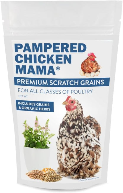 Pampered Chicken Mama Chick Feed - Premium Chicken Scratch Treat - High Protein & Calcium Grower