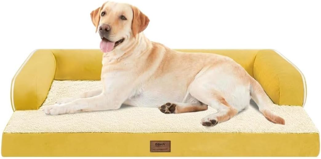 Large Dog Bed Orthopedic Washable | Beds Bolster Pet - XXL Large Big Dogs - Memory Foam - Couch