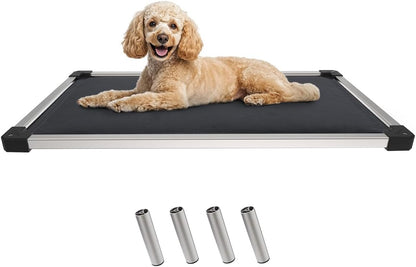 FXW TitanNest Chew-Proof Elevated Dog Bed, Raised Cot for Indoor/Outdoor/Camping Use, Durable &