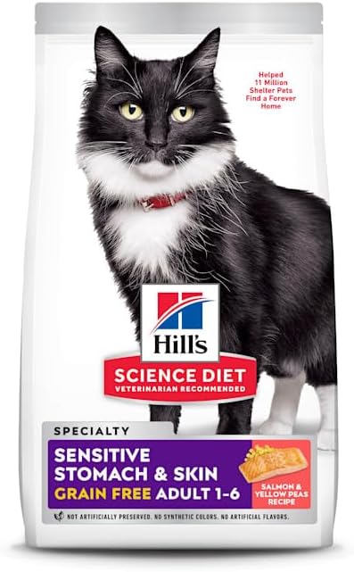 Hill's Science Diet Sensitive Stomach & Skin, Adult 1-6, Stomach & Skin Sensitivity Support, Dry