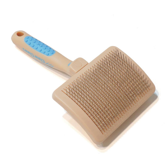 Pet Slicker Brush for Large Dogs, Plastic Handle, Gently Remove Tangled and Mats Hair, Pet Grooming