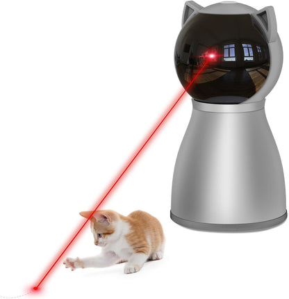 Laser Cat Toys for Indoor Cats,The 4th Generation Real Random Trajectory Motion Activated