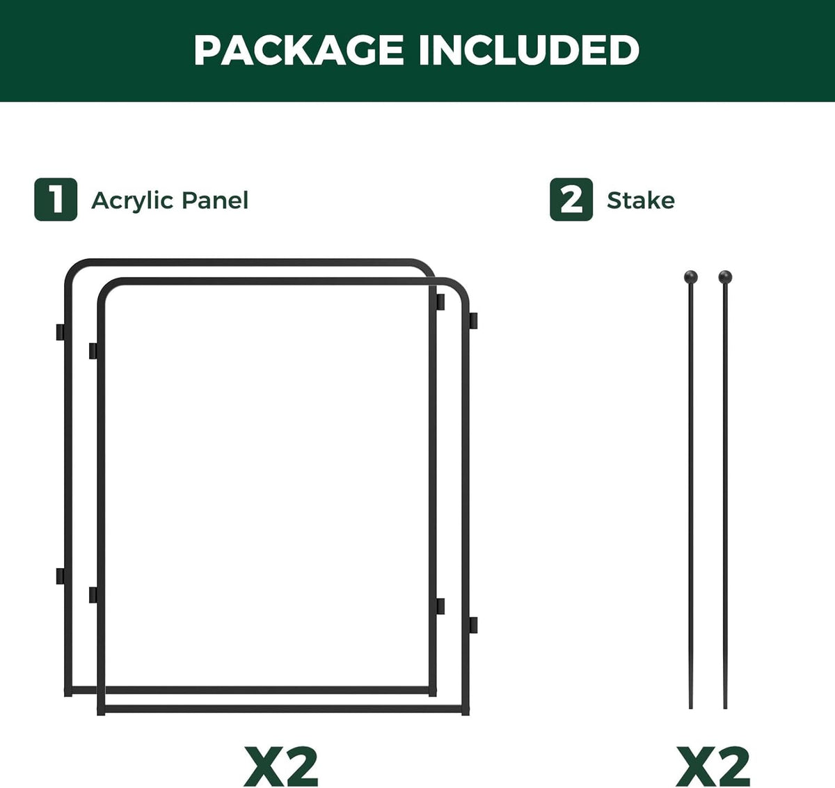 FXW Homeplus Unleashed Indoor Dog Playpen - Stress-Free and Safe Play, Heavy Duty 32 Inch 2 Acrylic