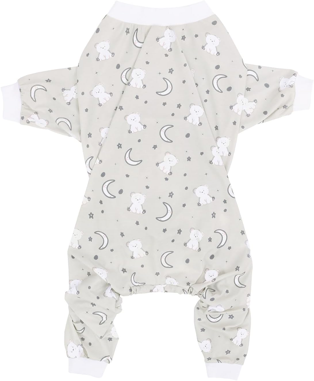HDE Dog Pajamas One Piece Jammies Jumpsuit Pet Clothes Outfit Stretchy Lightweight Comfy Shirt Pjs