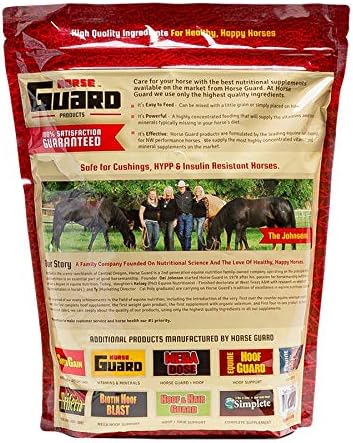 Horse Guard Hoof Supplements for Horses - 80 Servings - Biotin Hoof Blast 10lb Bag with 100mg