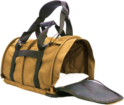 SturdiBag XL Pet Travel Carrier: Flexible Height for Cat and Dog Soft Sided with Safety Clips and