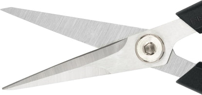 Fiskars Comfort Loop Micro-Tip Pruning Snips - 7" Garden Shears with Sheath and Extra Large