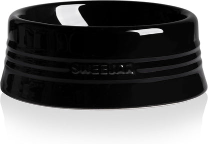 SWEEJAR Gradient Dog Bowl, Ceramic Dog Food Dish for Puppy and Large Dog, Porcelain Pet Bowl for