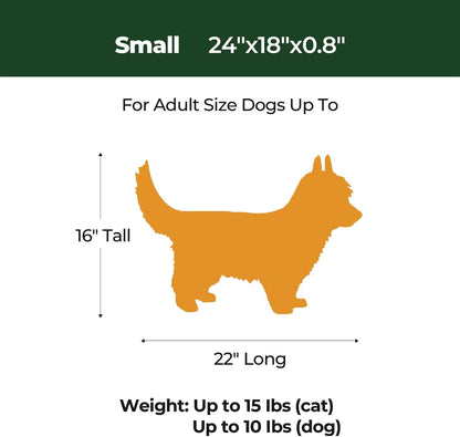 BALANCE Dog Crate Pad, Dog Foam Crate Mat Kennel Pad, Washable Water-Resistant Pet Bed Flat Dogs