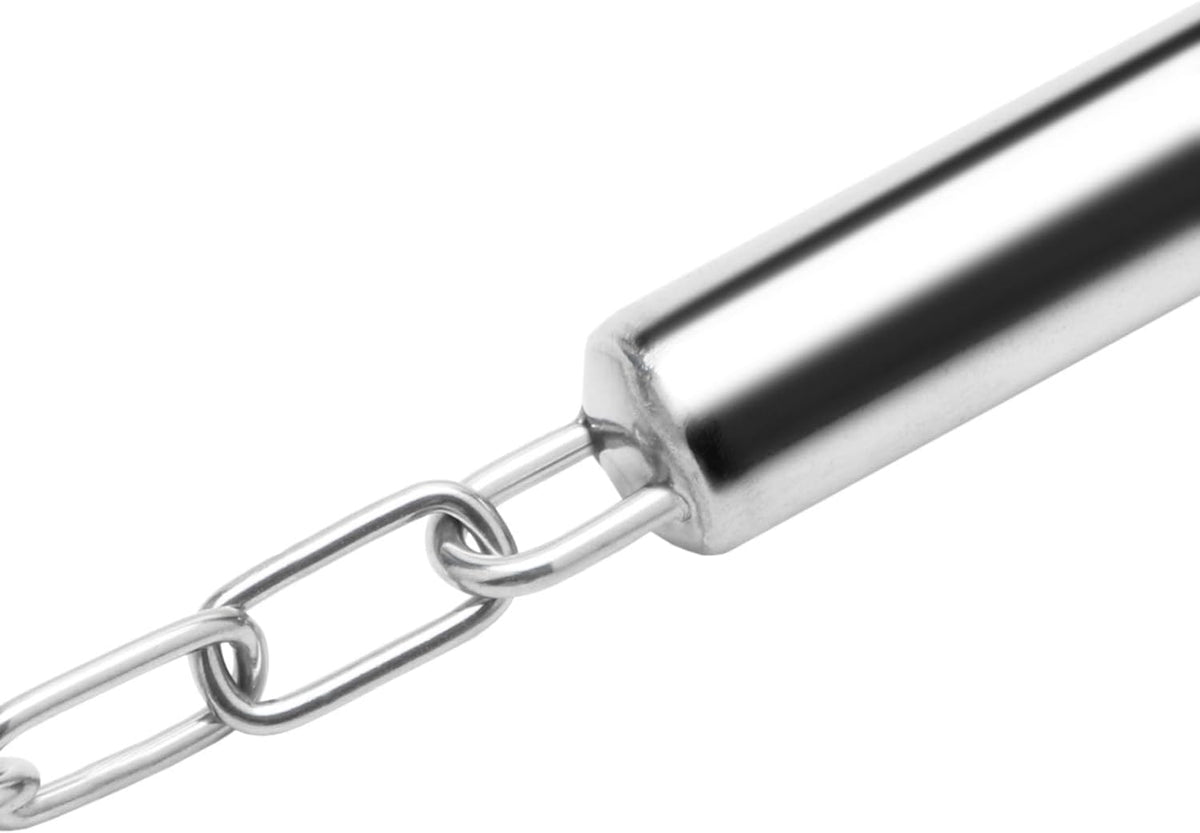 Stainless Steel Bell Toy Bird Cage Hanging Bite Toy for Parrot Parakeet Budgie Cockatiel Conure