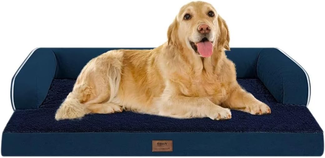 Large Dog Bed Orthopedic Washable | Beds Bolster Pet - XXL Large Big Dogs - Memory Foam - Couch