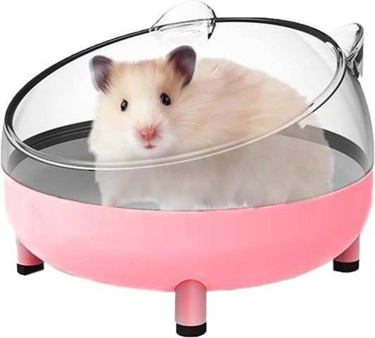 Meow&Woof Hamster Sand Bath Container, Large Sandbox Toilet Gerbil Batheoom, Tiny Chinchilla Dust