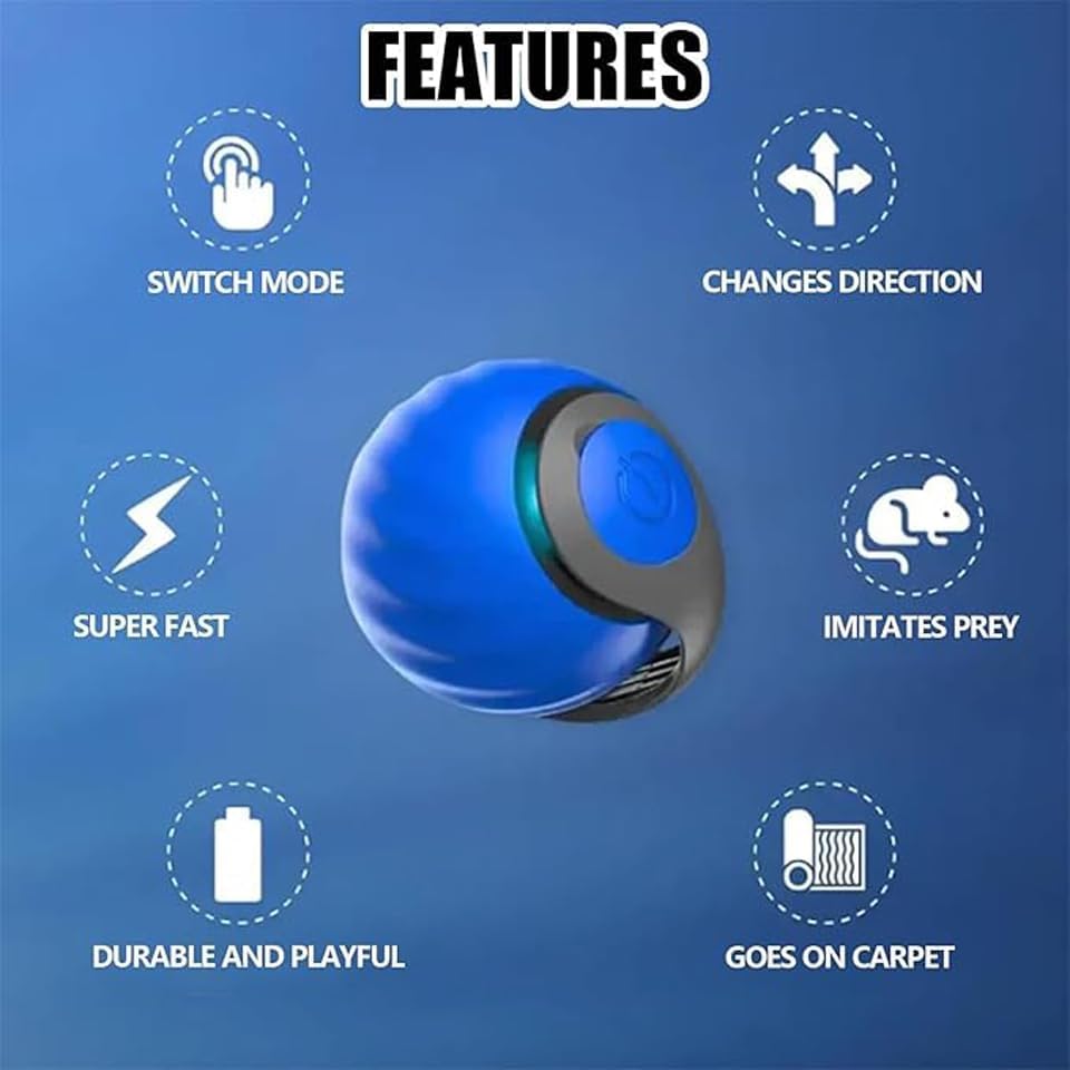 2Packs Speedy 2.0 Tail Cat Toys for Bored Indoor Adult Cats,2025 New Generation Interactive Cat