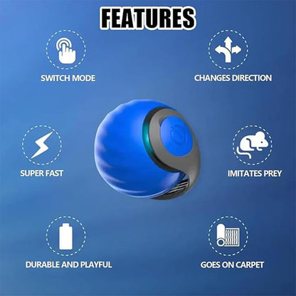 2Packs Speedy 2.0 Tail Cat Toys for Bored Indoor Adult Cats,2025 New Generation Interactive Cat