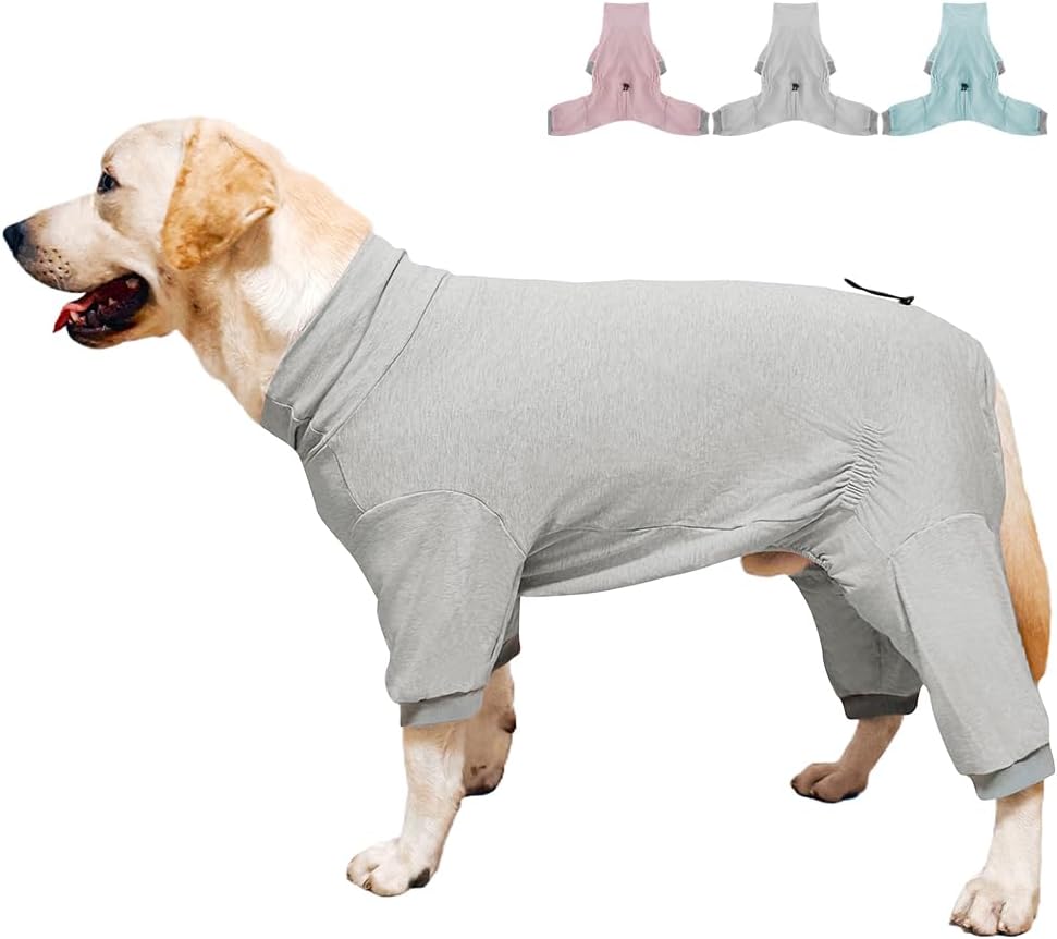 Dog Pyjamas PJS Sweater Clothes and Home Clothing Suitable for Medium to Large Breeds of Dogs, Dog